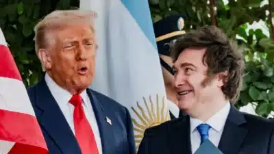 Trump comemora vitória de Milei e diz que EUA “lucraram” Trump comemora vitória de Milei e diz que EUA “lucraram”